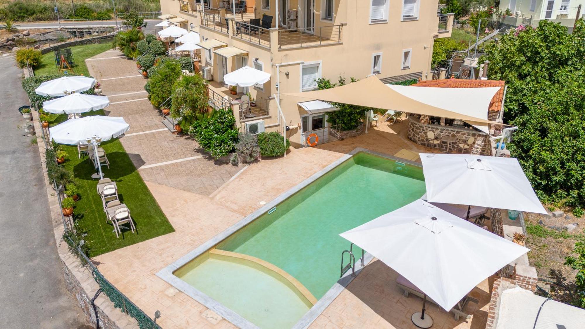 Palaiologou Panorama Apartments Mantamádos Esterno foto