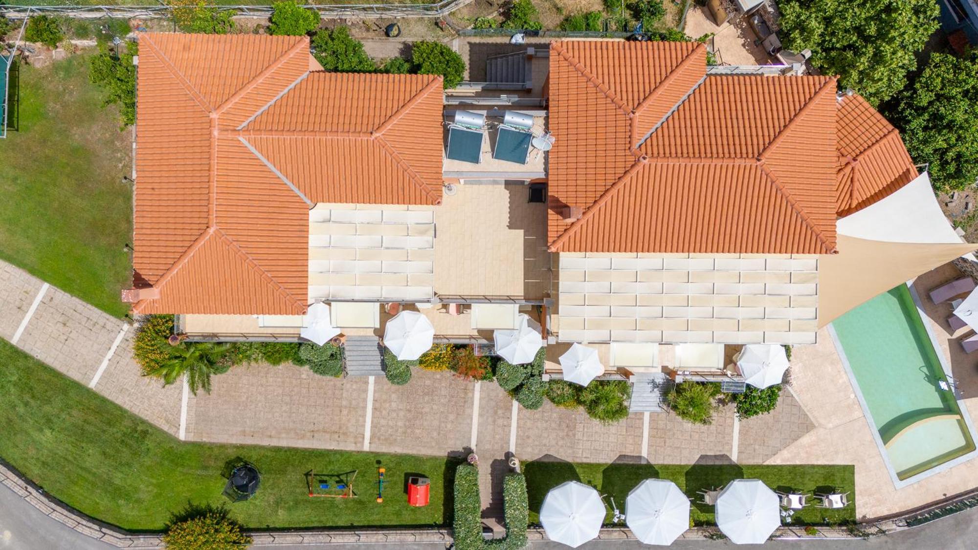 Palaiologou Panorama Apartments Mantamádos Esterno foto
