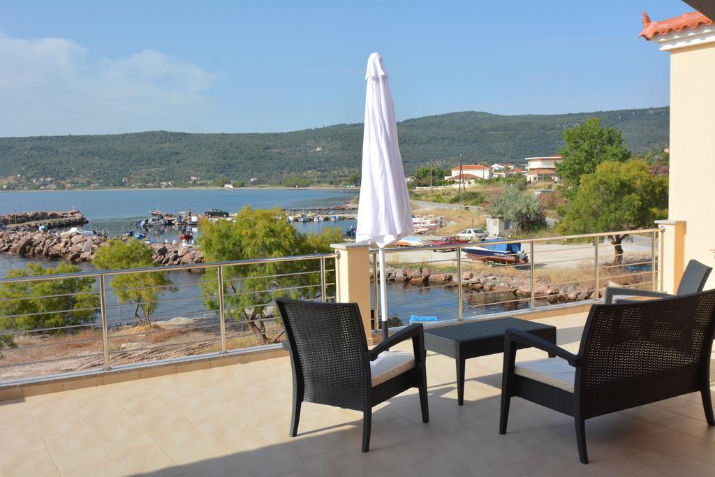 Palaiologou Panorama Apartments Mantamádos Esterno foto
