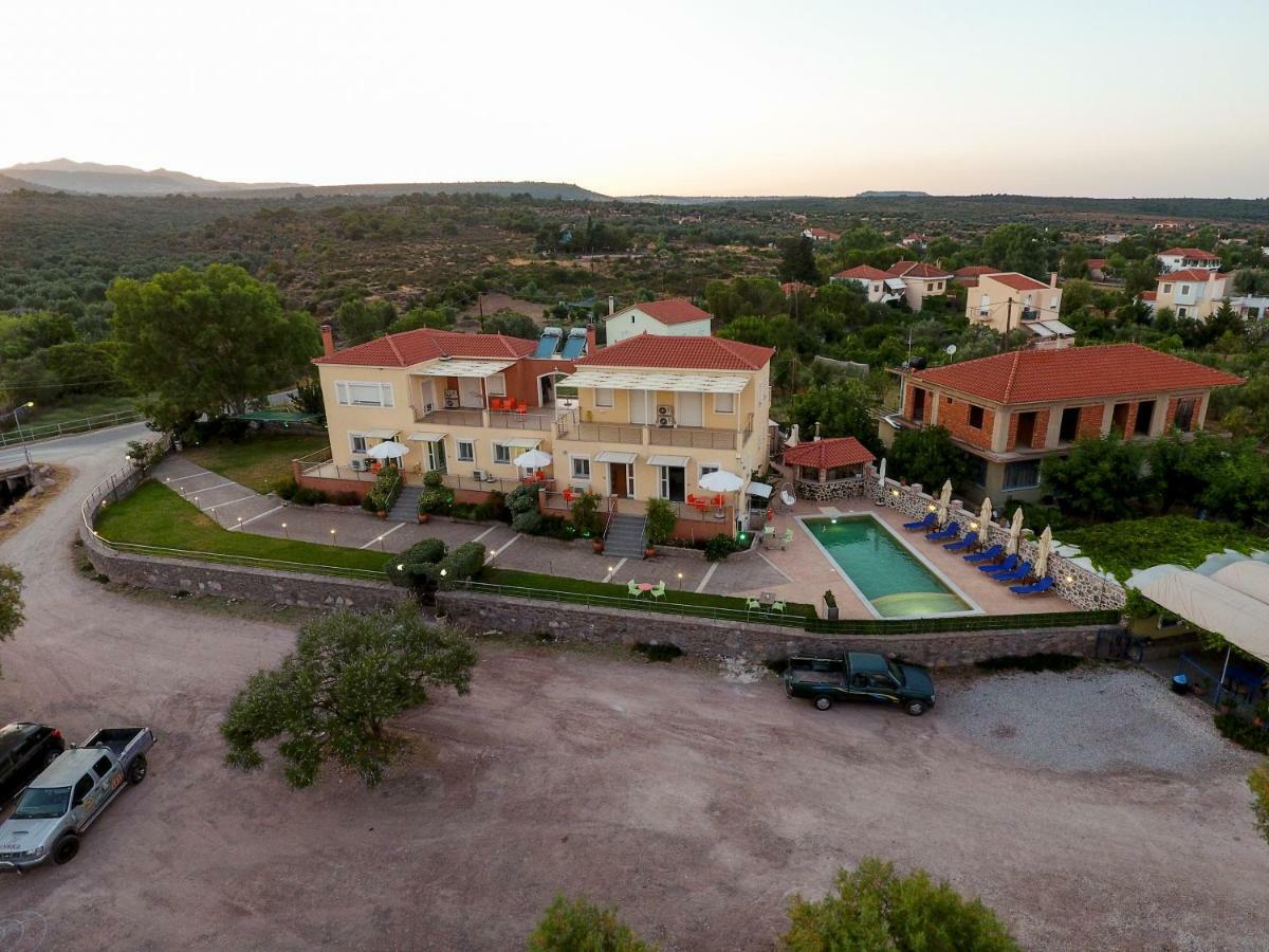 Palaiologou Panorama Apartments Mantamádos Esterno foto